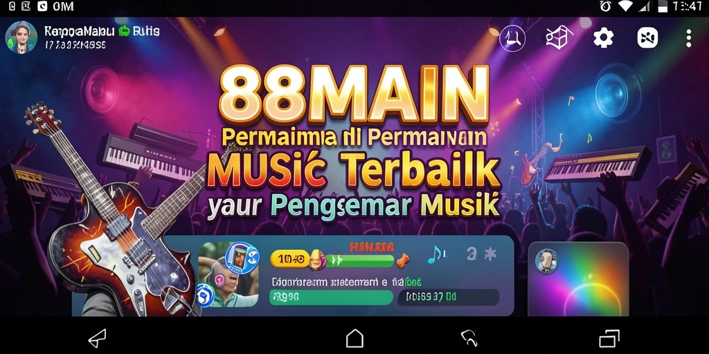Mainkan lagu favorit Anda dengan gameplay yang seru.