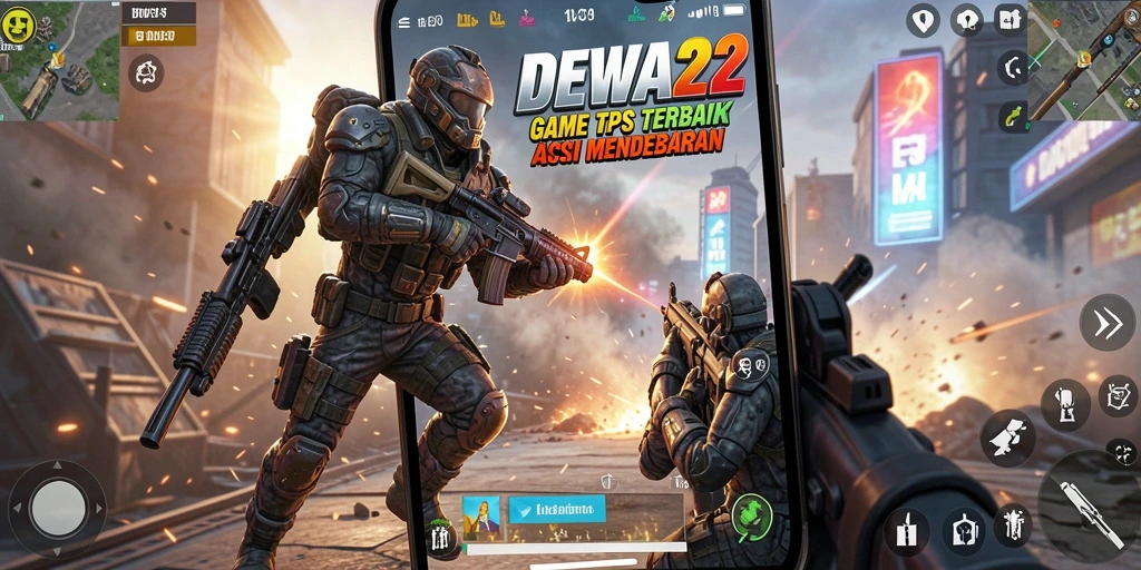 Gameplay seru dengan grafis memukau dalam DEWA22.