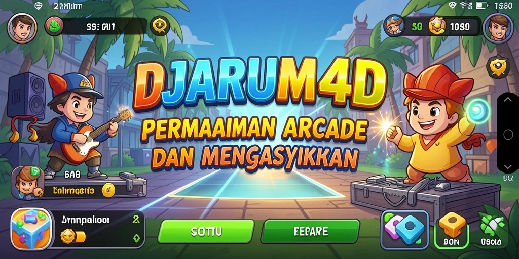 Tampilan gameplay seru dan mengasyikkan dari DJARUM4D.