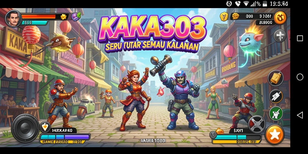 Tampilan gameplay seru KAKA303 yang menampilkan tantangan Arcade.