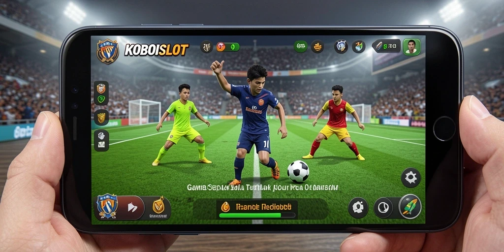 Screenshot gameplay <strong>KOBOISLOT</strong> yang menunjukkan aksi seru di lapangan.