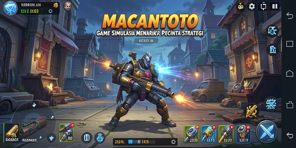 Tampilan gameplay seru dalam <strong>MACANTOTO</strong> dengan berbagai strategi menarik.