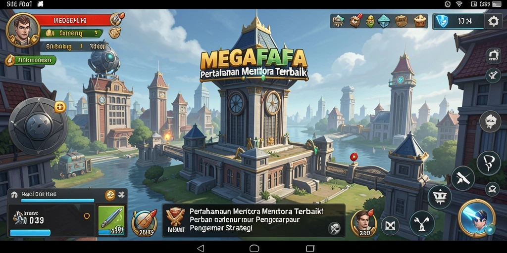 Gameplay seru dengan pertahanan menara yang strategis.
