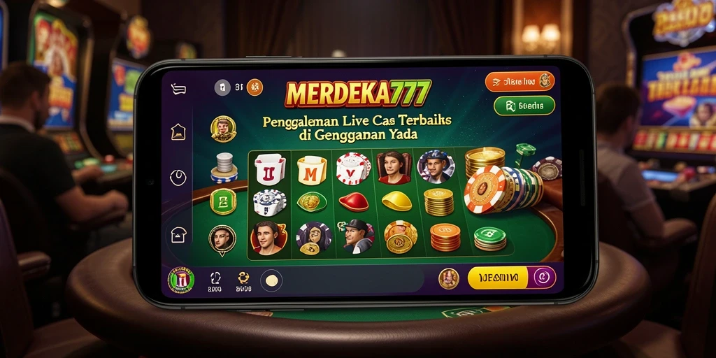 Screenshot gameplay Live Casino MERDEKA777 menunjukkan aksi seru dan interaktif.