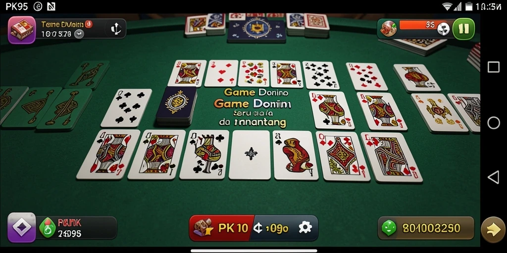 Tampilan gameplay PK95 yang mengasyikkan dengan efek grafis menawan.