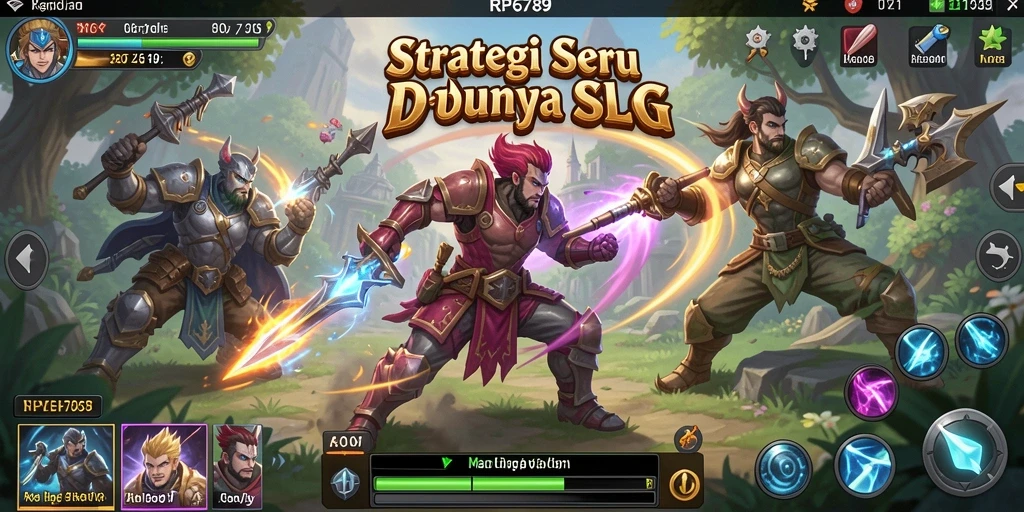 Tampilan gameplay menarik dari RP6789 dengan banyak strategi dan pertempuran.