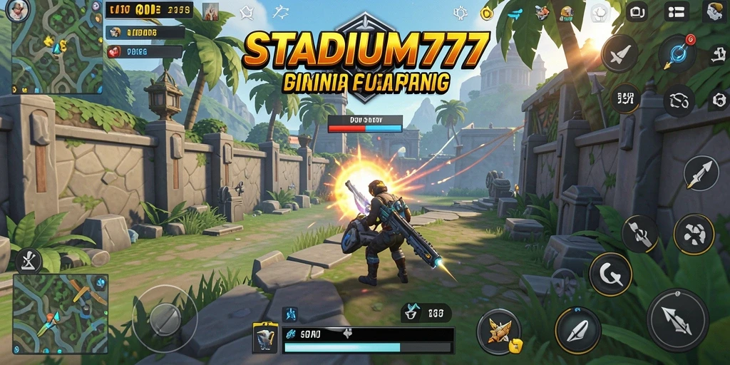 Tangkapan layar gameplay STADIUM77 yang menarik dan menghibur.
